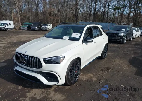 2024 Mercedes-Benz Amg Gle 63 S 4Matic+ из США, поврежденный, VIN 4JGFB8KB1RB107847